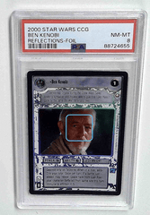 V1247: 2000: BEN KENOBI: REFLECTIONS: FOIL: PSA 8: NM-MT: 88724655